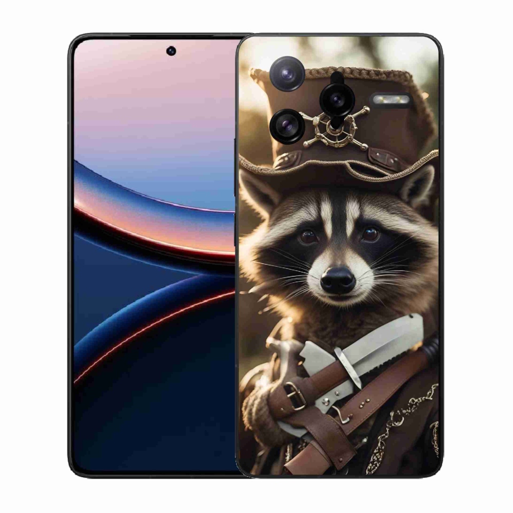Gélový kryt mmCase na Xiaomi Poco F7 Ultra - mýval v uniforme