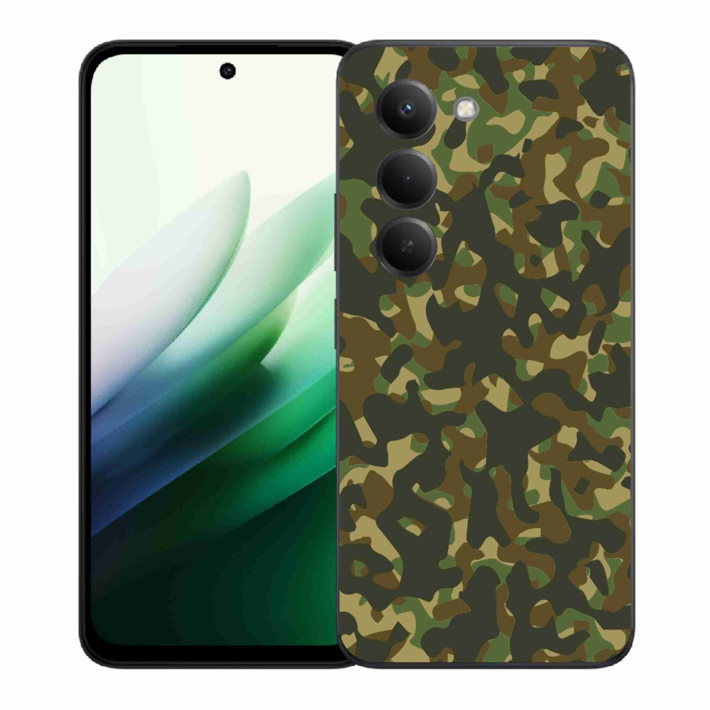 Gélový kryt mmCase na Xiaomi Redmi 15 5G (169mm) - maskáčový vzor 1