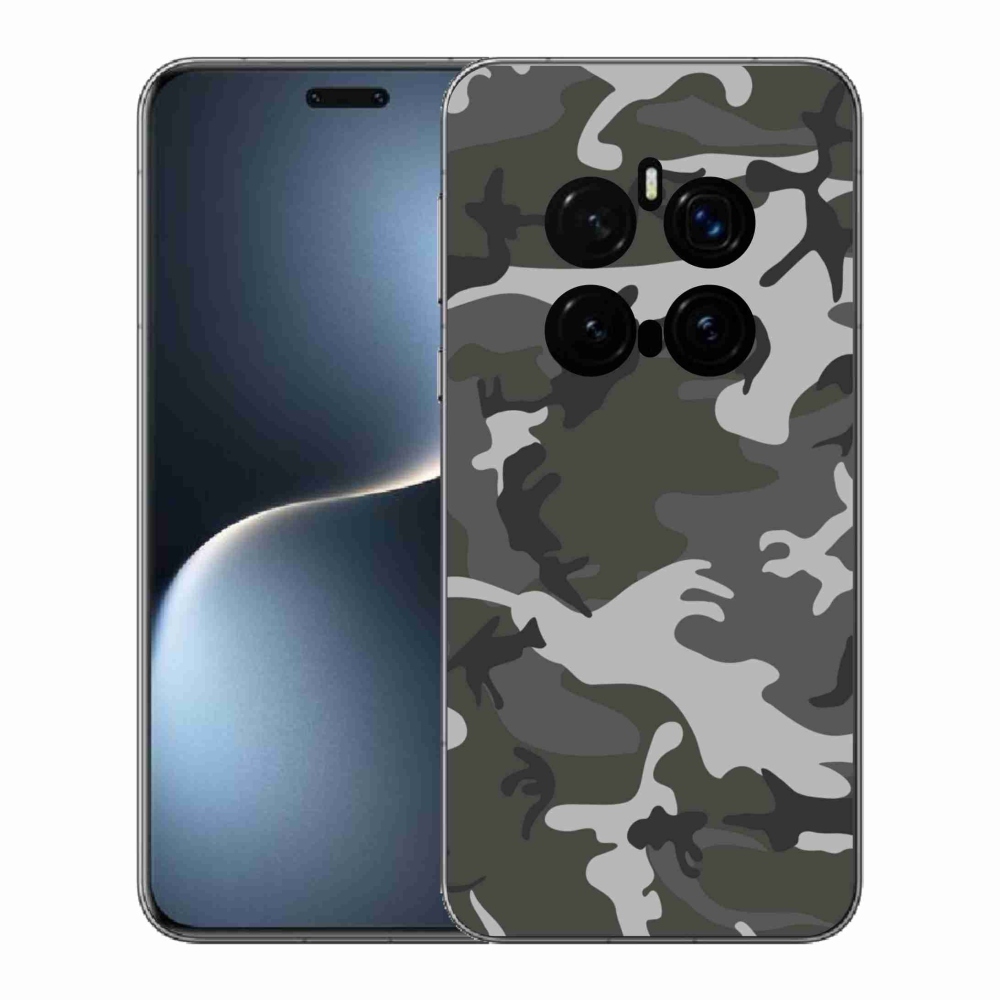 Gélový kryt mmCase na Honor Magic 7 Pro 5G - maskáčový vzor