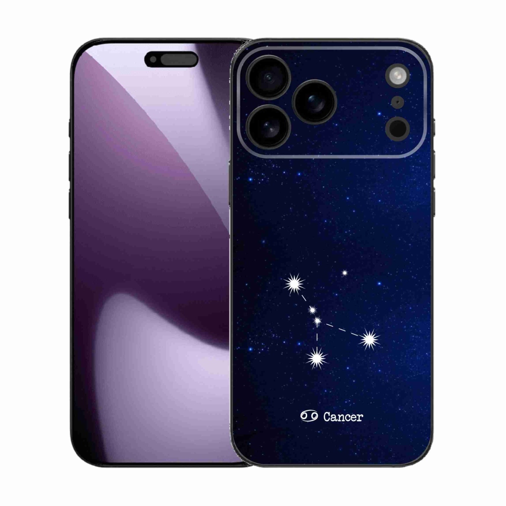 Gélový kryt mmCase na iPhone 17 Pro Max - súhvezdie Raka