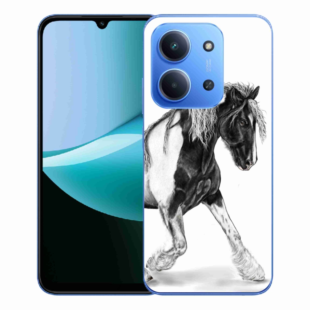 Gélový kryt mmCase na Xiaomi Redmi 15C 4G/5G (173mm) - kôň
