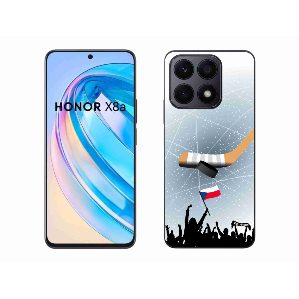 Gélový kryt mmCase na Honor X8a - fanúšikovia hokeja