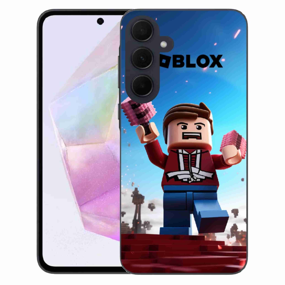 Gélový kryt mmCase na Samsung Galaxy A35 5G - roblox 2