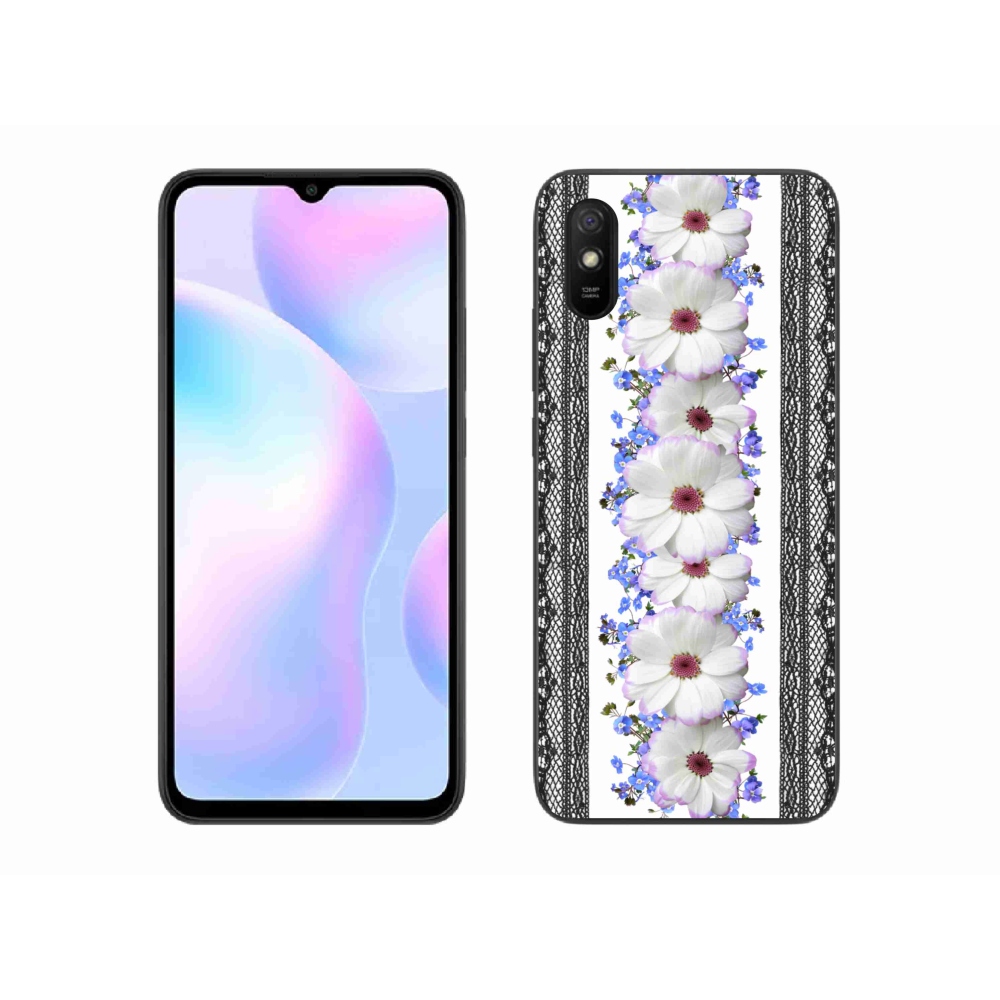 Gélový kryt mmCase na Xiaomi Redmi 9AT - kvety 8