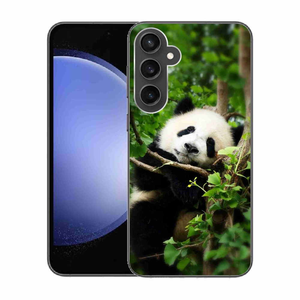 Gélový kryt mmCase na Samsung Galaxy S23 FE - panda