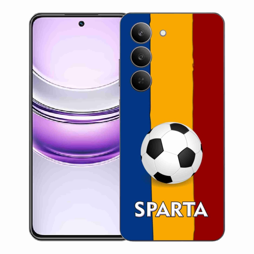 Gélový kryt mmCase na Realme 14x 5G - futbal 1
