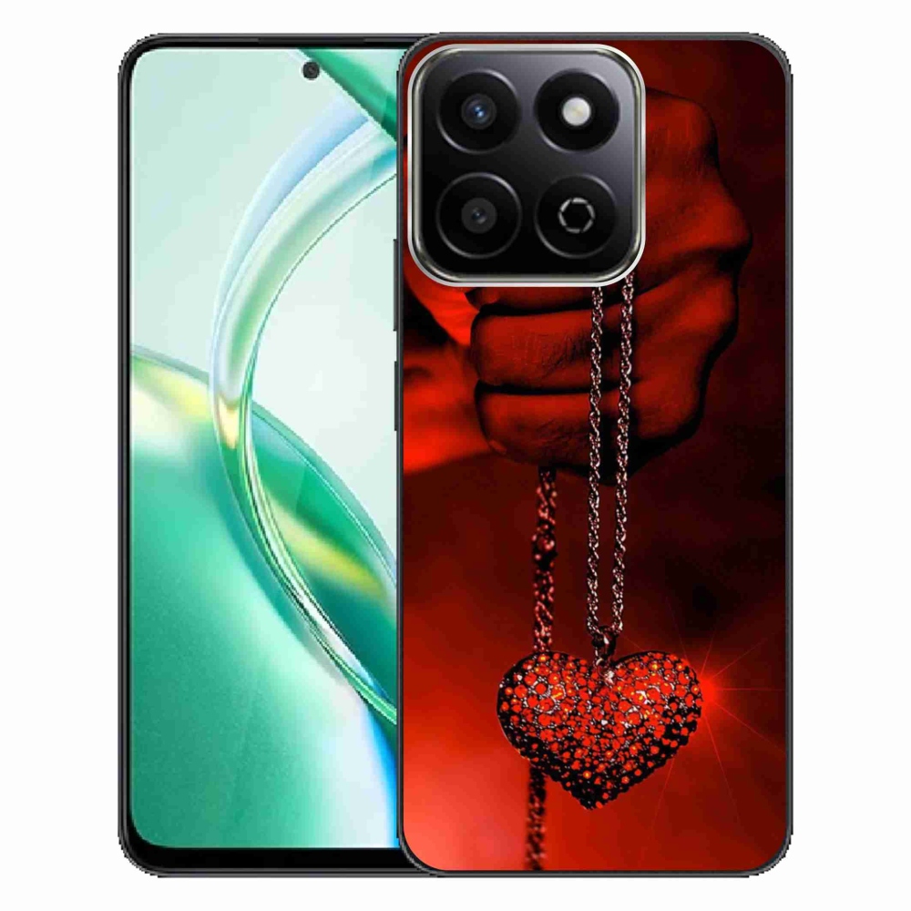 Gélový kryt mmCase na Honor 200 Smart 5G - náhrdelník
