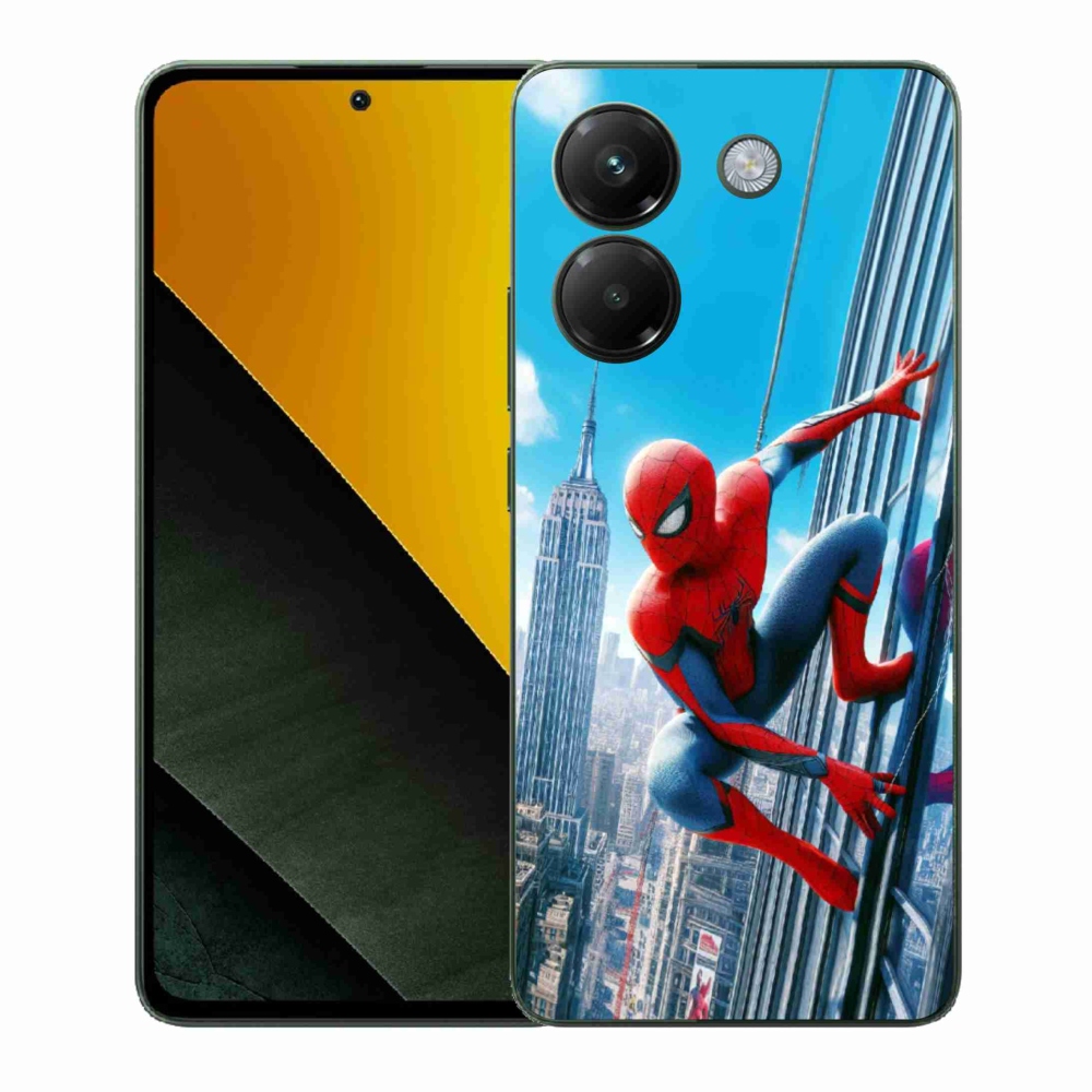 Gélový kryt mmCase na Xiaomi Poco M7 Pro 5G - spiderman