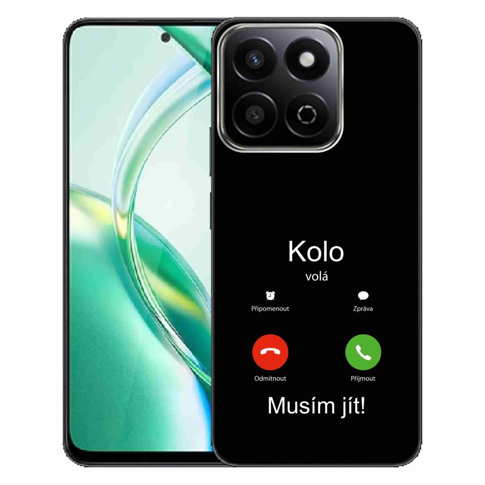 Gélový kryt mmCase na Honor 200 Smart 5G - bicykel volá čierne pozadie