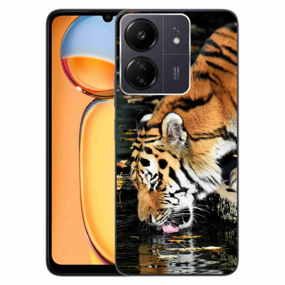 Gélový kryt mmCase na Xiaomi Poco C65/Redmi 13C - smädný tiger