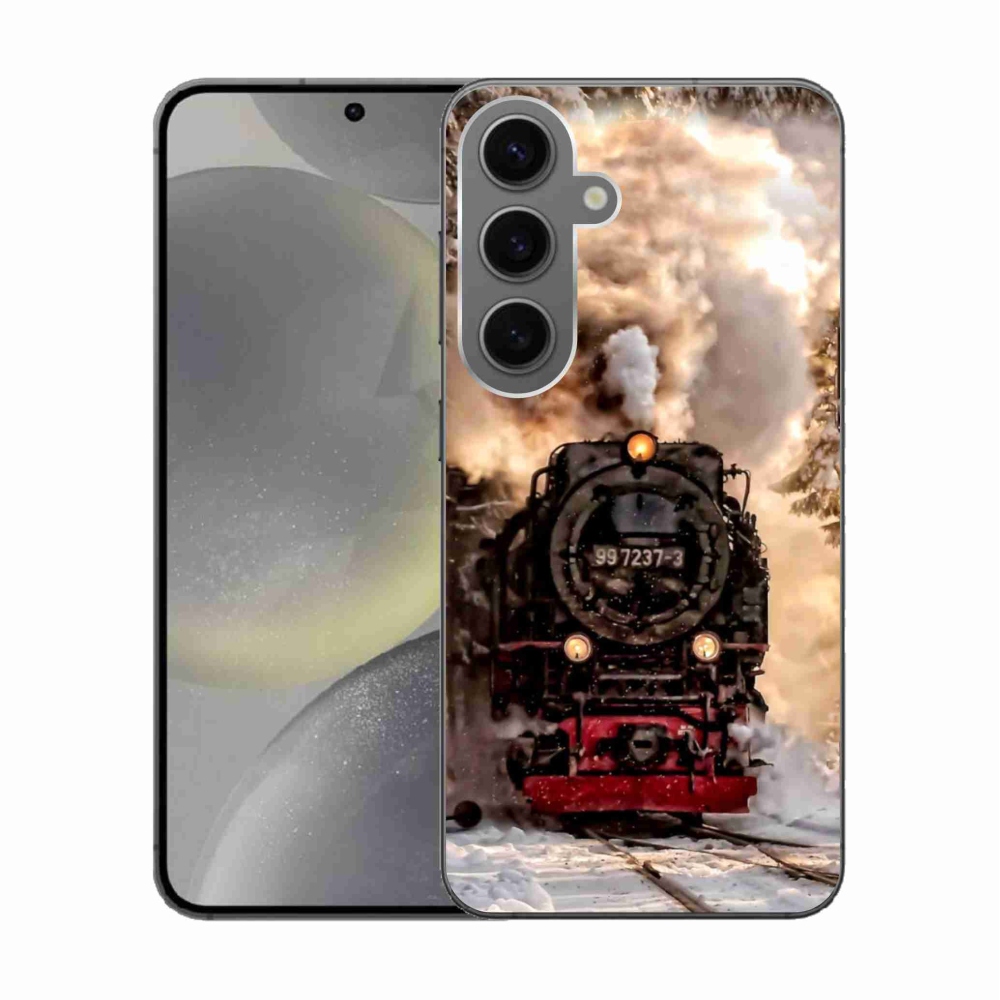 Gélový kryt mmCase na Samsung Galaxy S24 - vlak
