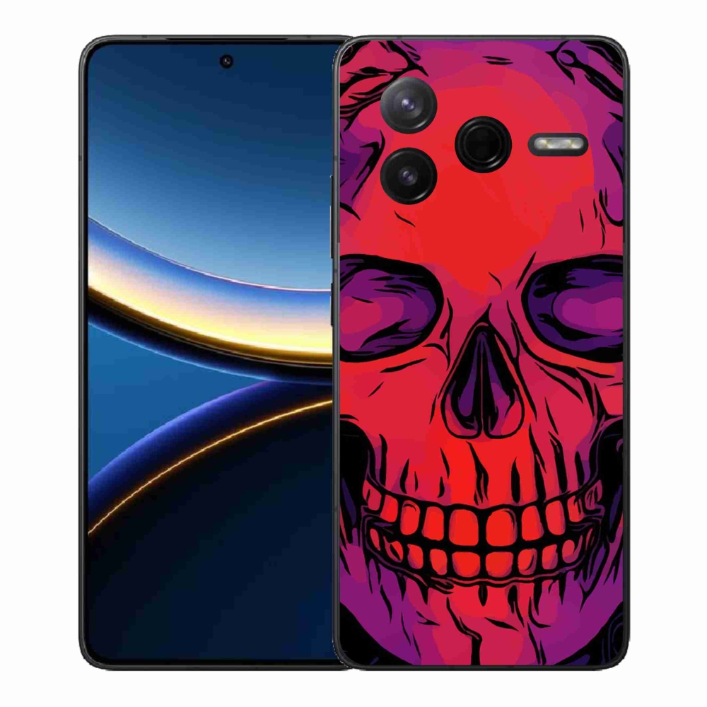 Gélový kryt mmCase na Xiaomi Poco F7 Pro - lebka