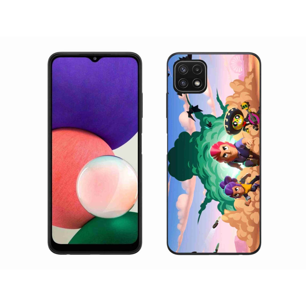 Gélový kryt mmCase na Samsung Galaxy A22 5G - brawl stars