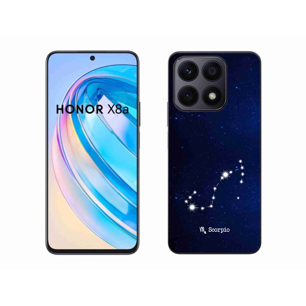 Gélový kryt mmCase na Honor X8a - súhvezdie Škorpióna