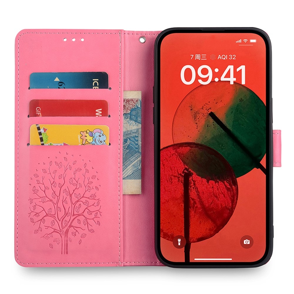 Tree knižkové puzdro na Huawei Pura 70 - ružové