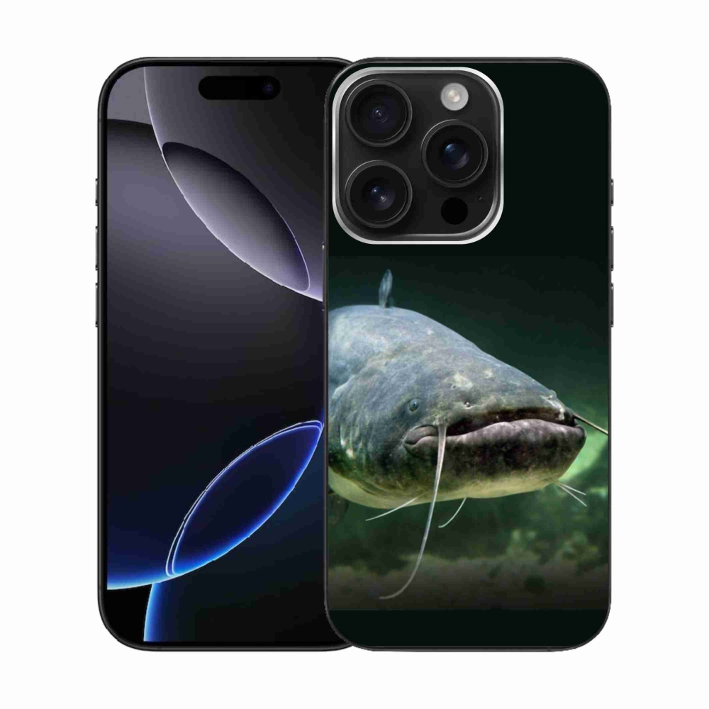 Gélový obal mmCase na iPhone 16 Pro - sumec