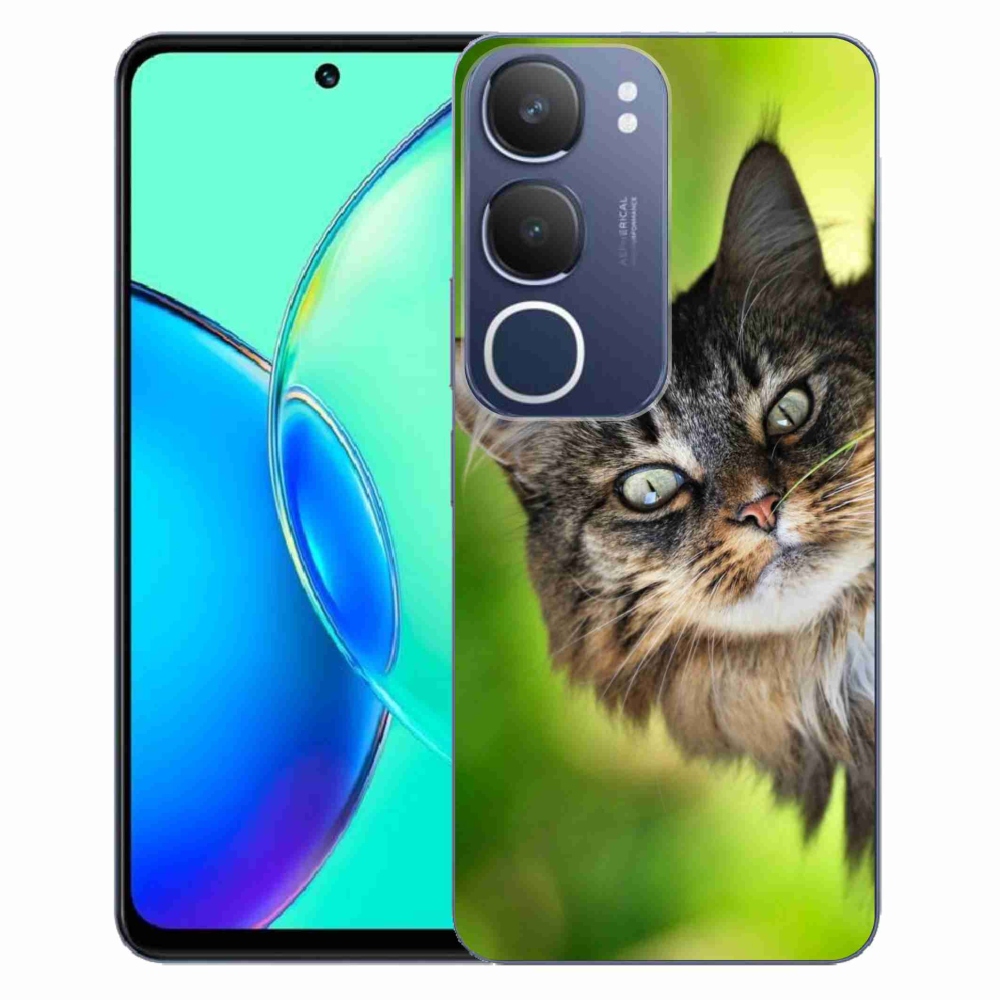 Gélový kryt mmCase na Vivo Y19s - mačka 3