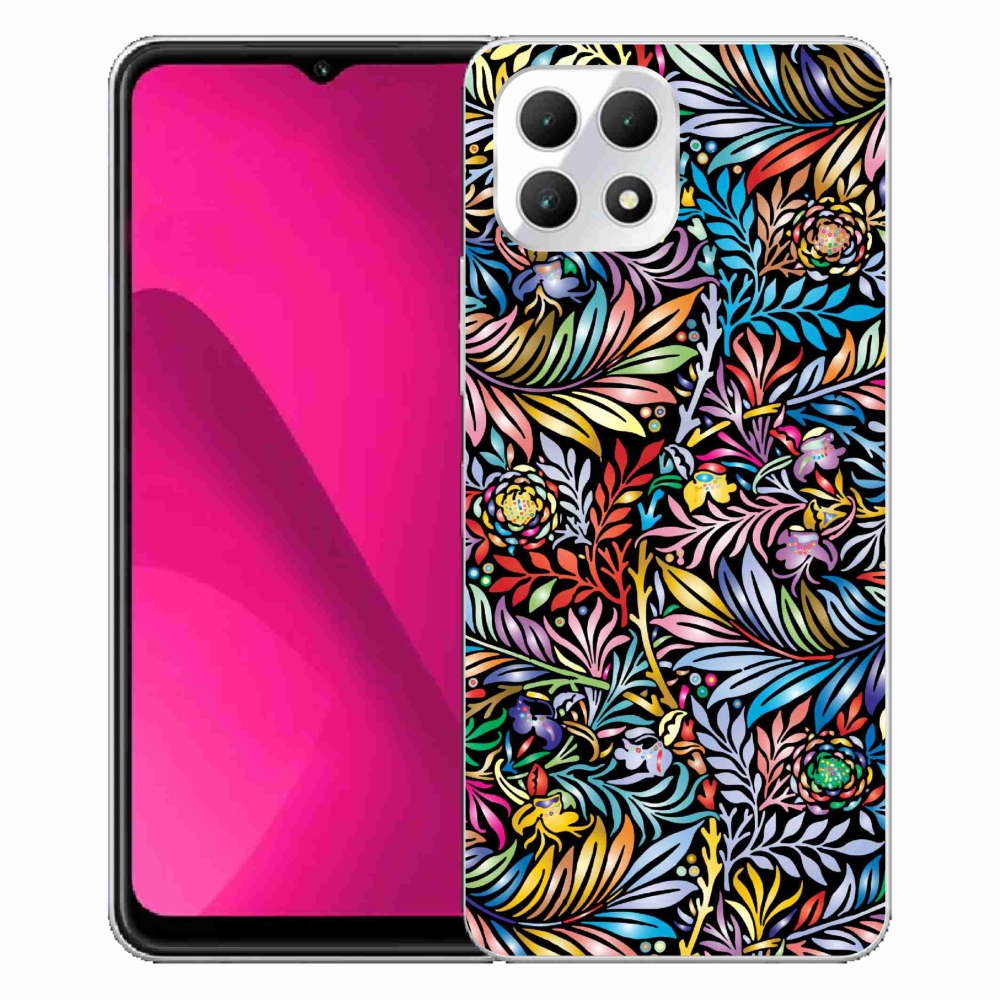 Gélový kryt mmCase na T-Mobile T Phone 2 - kvety 5