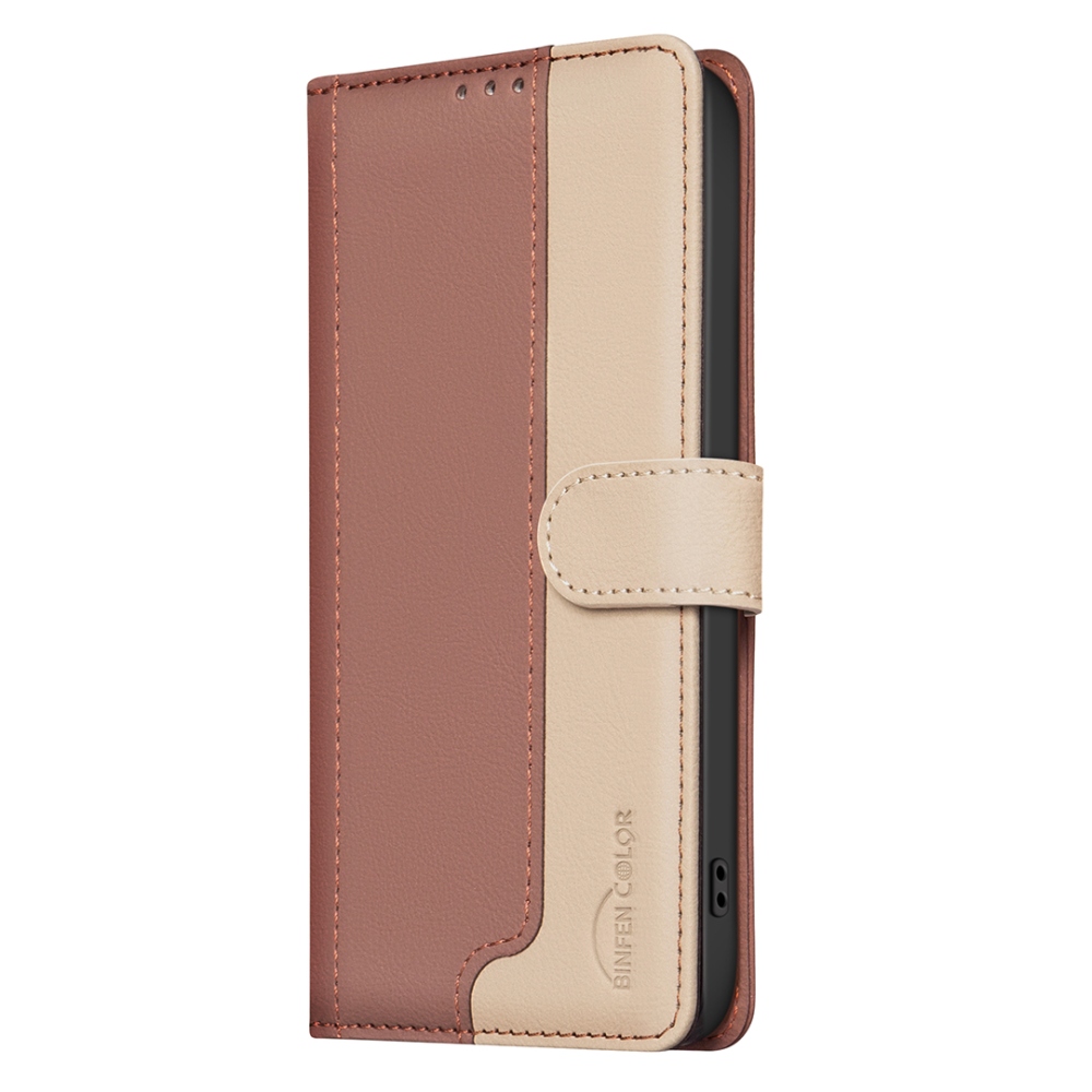 BNF DUO knižkové púzdro na Xiaomi Redmi 15C 4G/5G (173mm) - hnedé