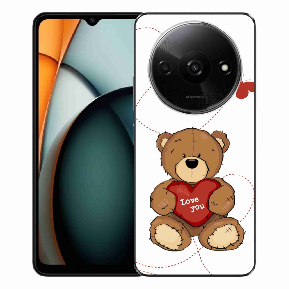 Gélový kryt mmCase na Xiaomi Redmi A3 - love you