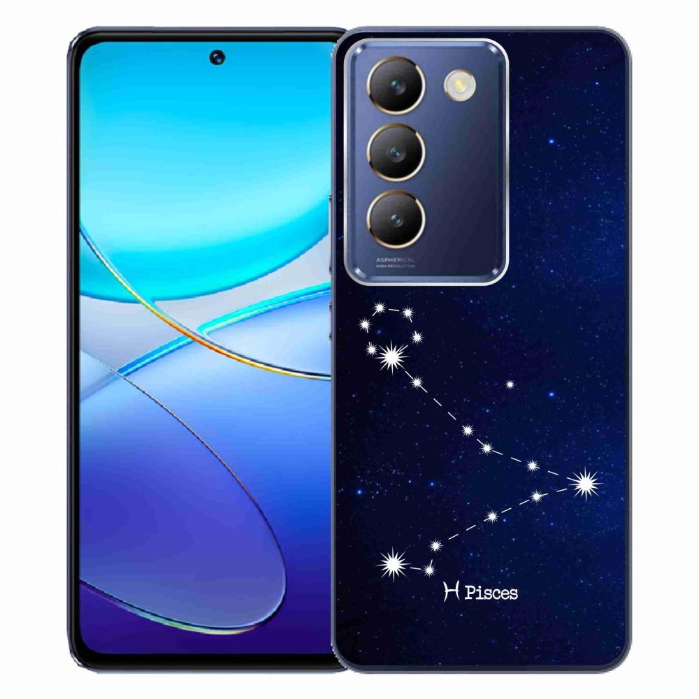 Gélový kryt mmCase na Vivo V40 SE 4G/5G - súhvezdie Ryby