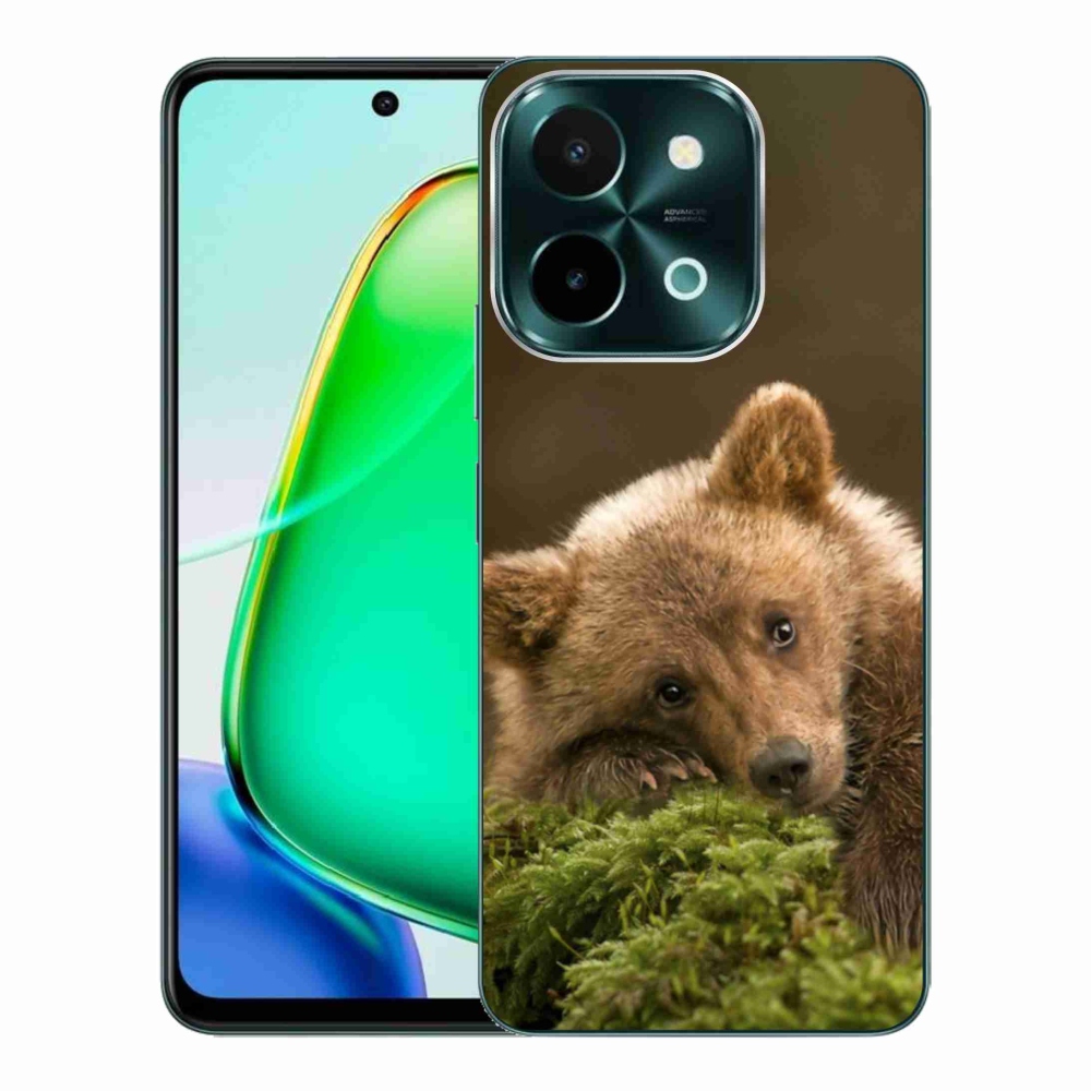 Gélový kryt mmCase na Vivo Y28 - medveď