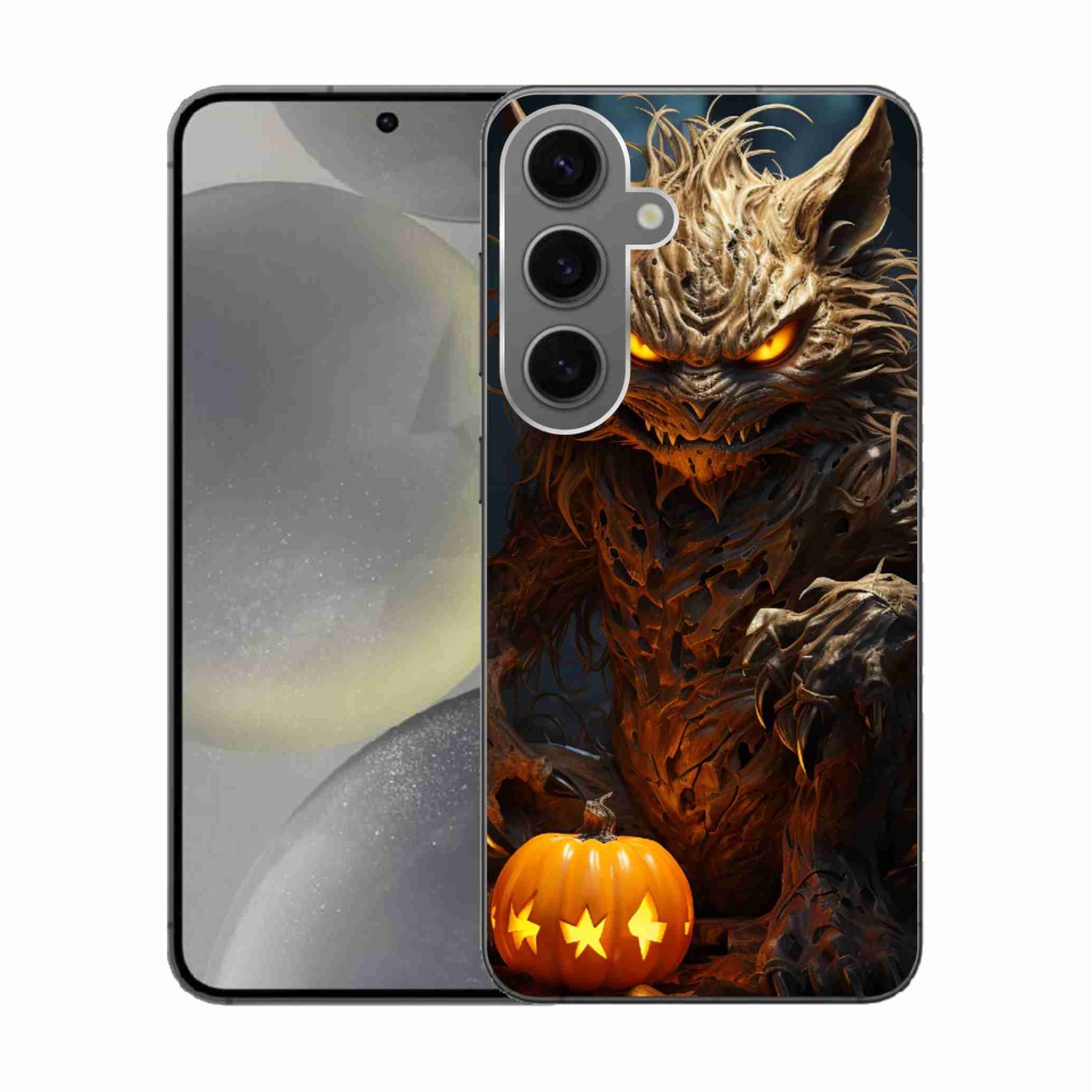 Gélový kryt mmCase na Samsung Galaxy S24 - halloweenska príšera