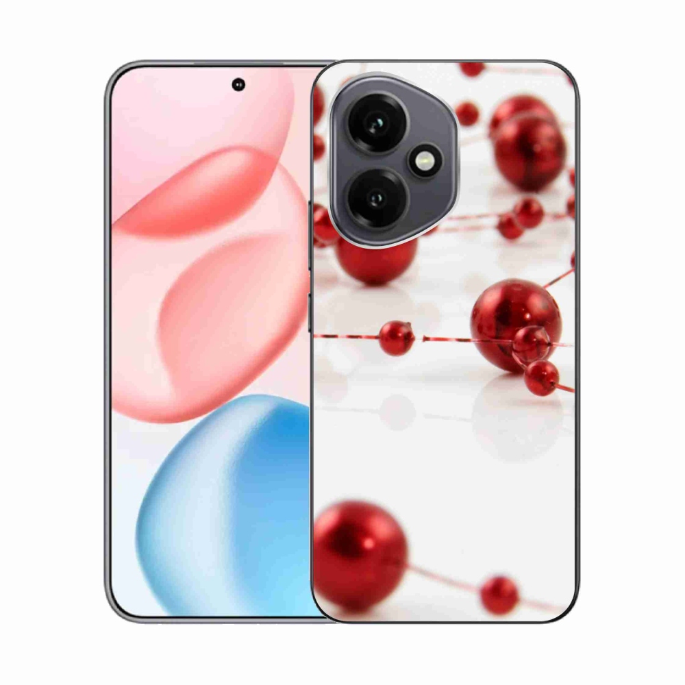 Gélový kryt mmCase na Honor 400 - vianočná reťaz