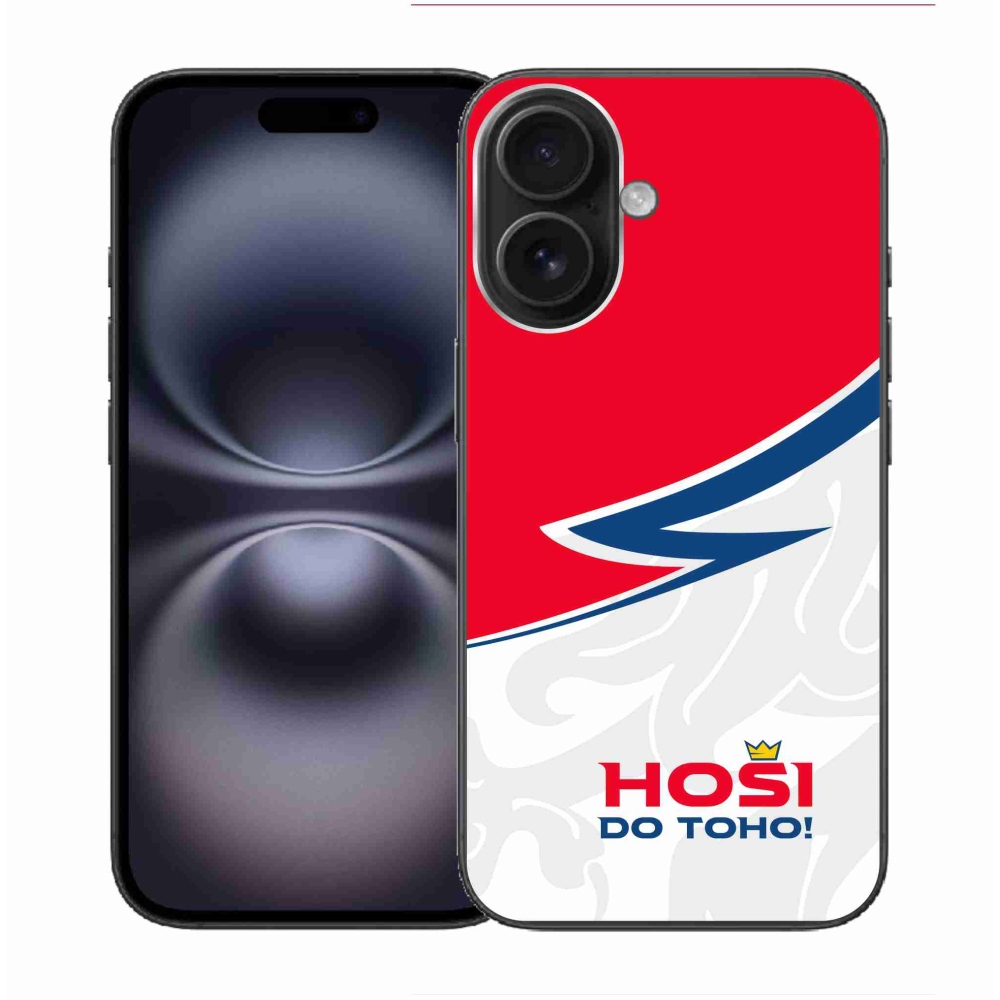 Gélový kryt mmCase na iPhone 16 - chlapci do toho