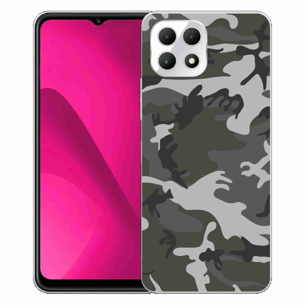 Gélový kryt mmCase na T-Mobile T Phone 2 - maskáčový vzor