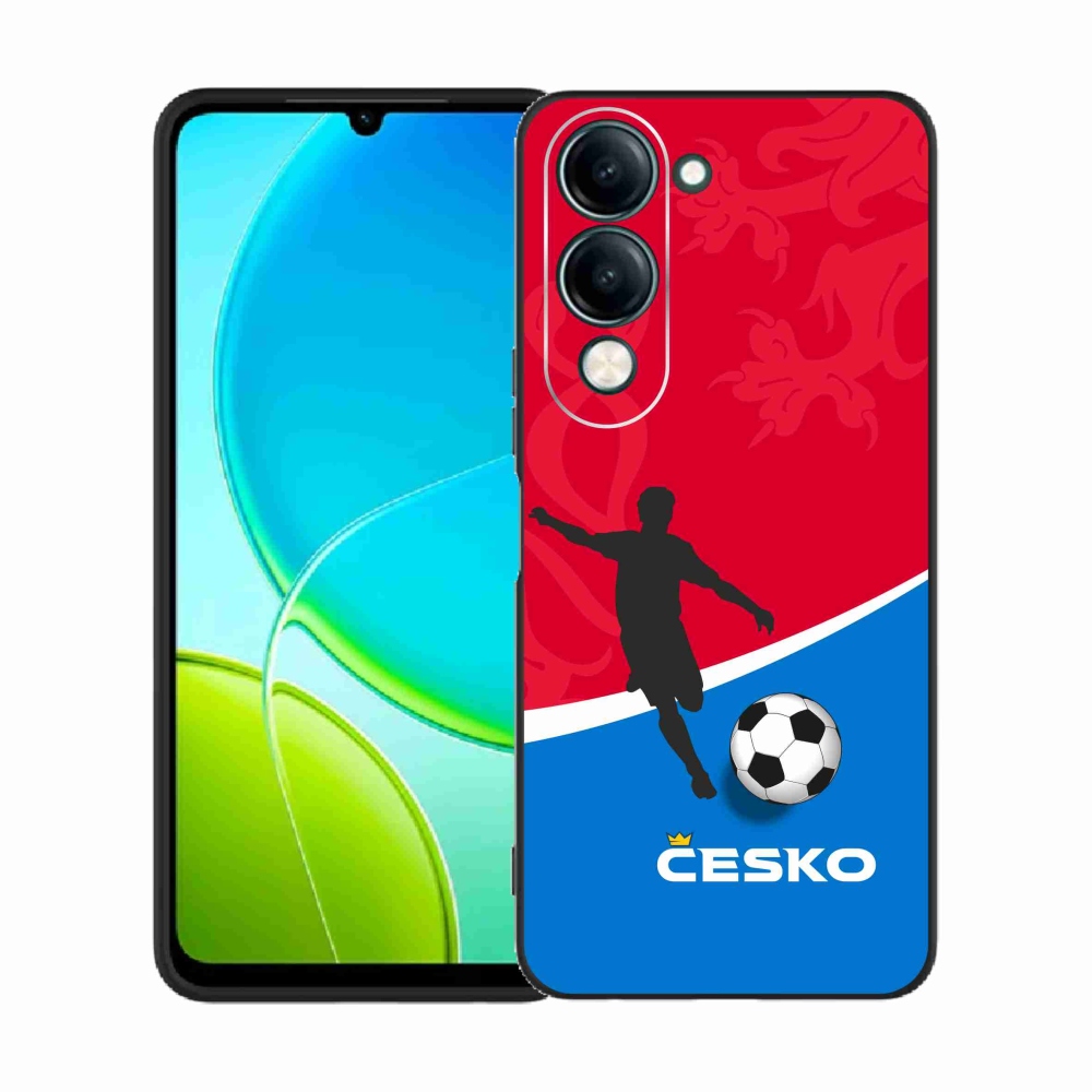 Gélový kryt mmCase na Vivo Y29s 5G - futbal Česko