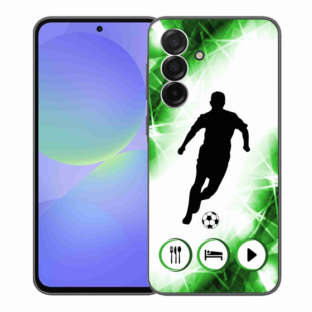 Gélový kryt mmCase na Samsung Galaxy A36 5G - futbalista
