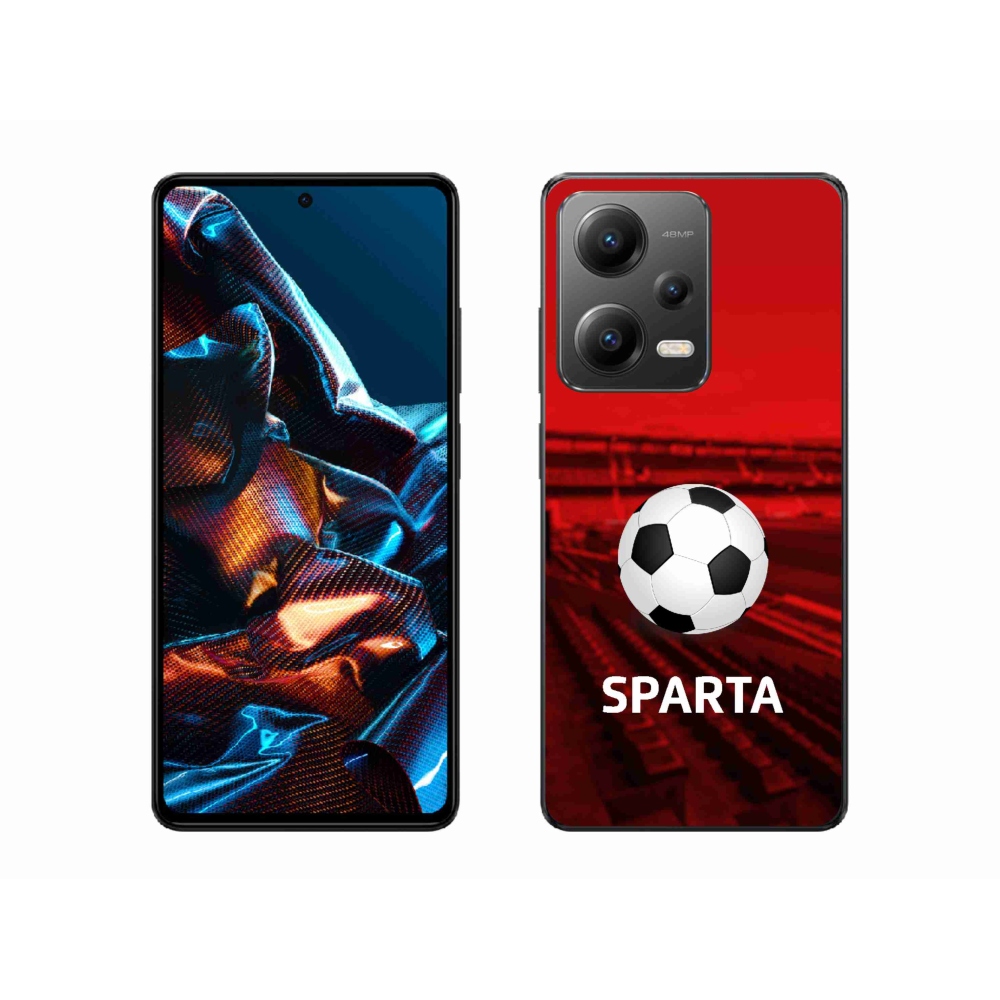 Gélový kryt mmCase na Xiaomi Redmi Note 12 Pro 5G - sparta 1