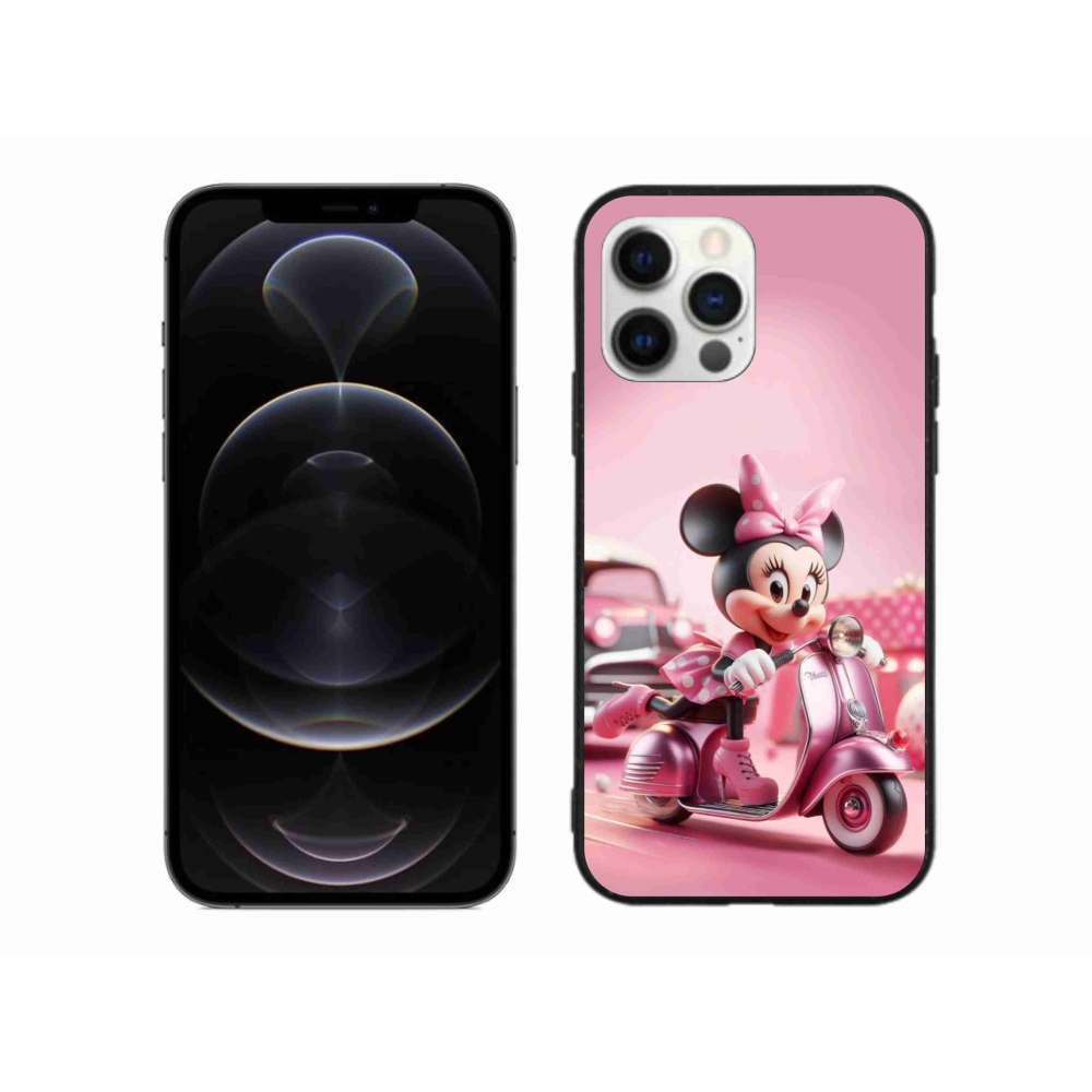 Gélový kryt mmCase na iPhone 12 Pro Max - minnie 1