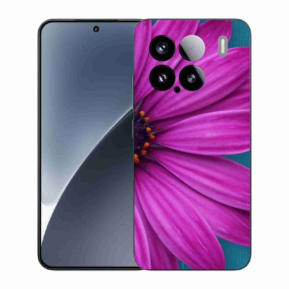 Gélový kryt mmCase na Xiaomi 15 - fialová margaréta