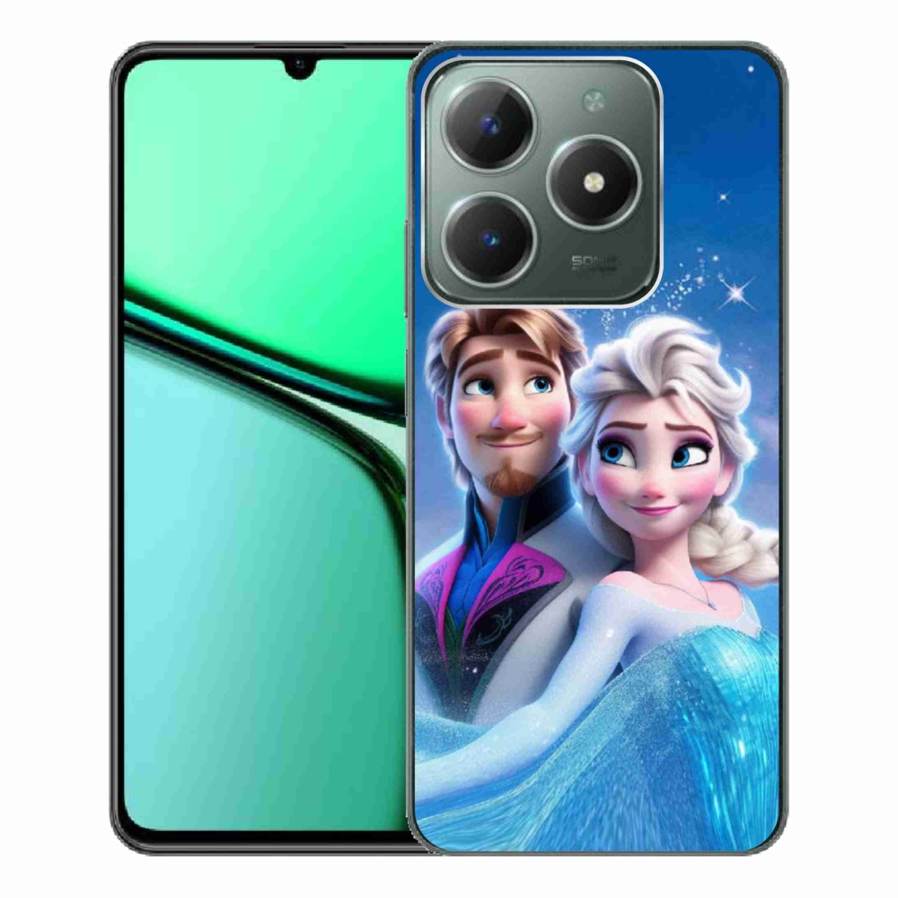 Gélový kryt mmCase na Realme C61 - ľadové kráľovstvo 1