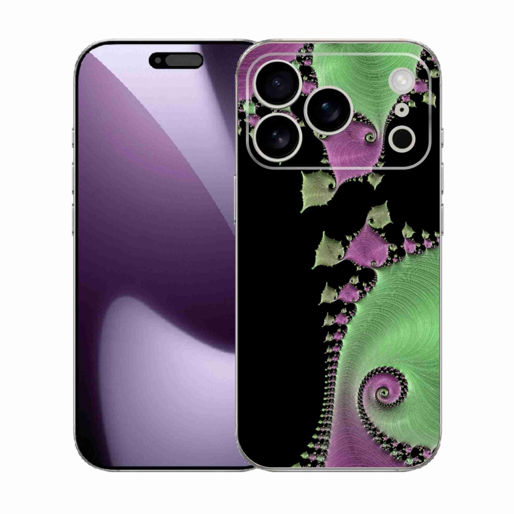 Gélový kryt mmCase na iPhone 17 Pro - abstraktný motív 20