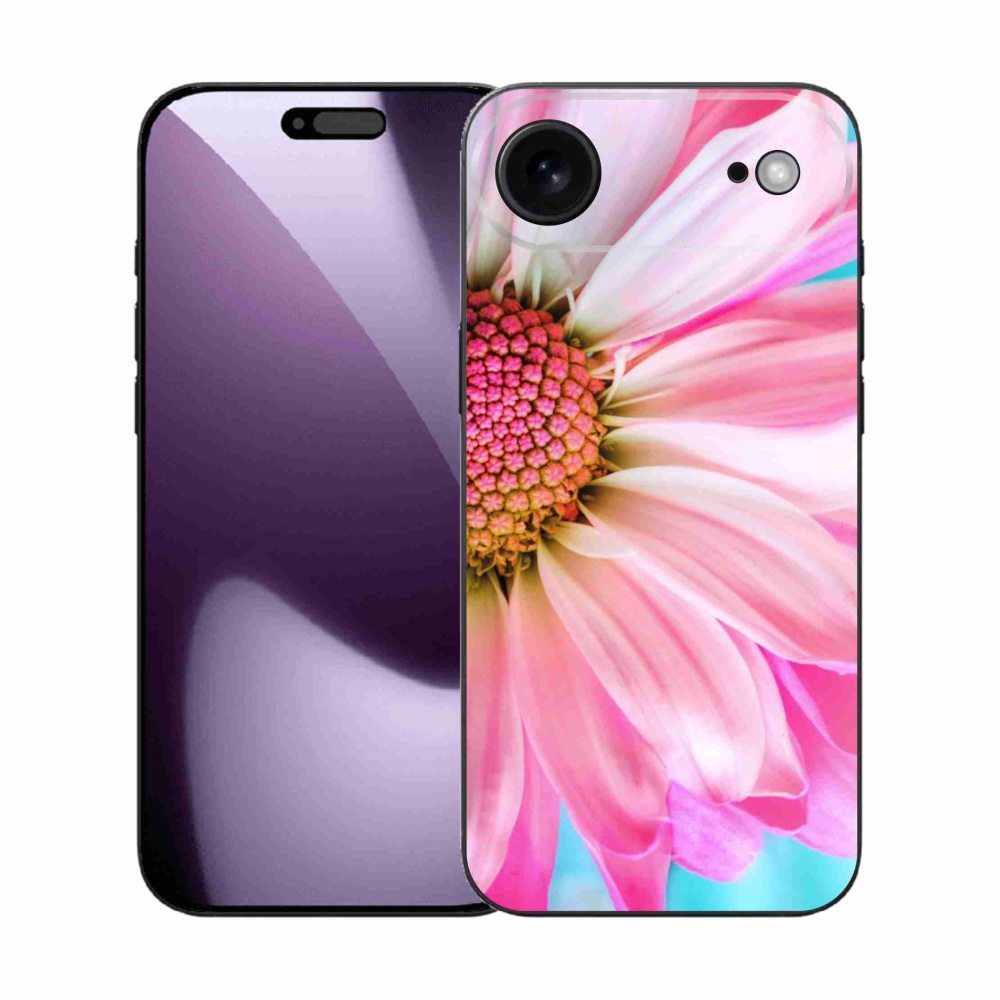 Gélový kryt mmCase na iPhone 17 Air - ružová kvetina