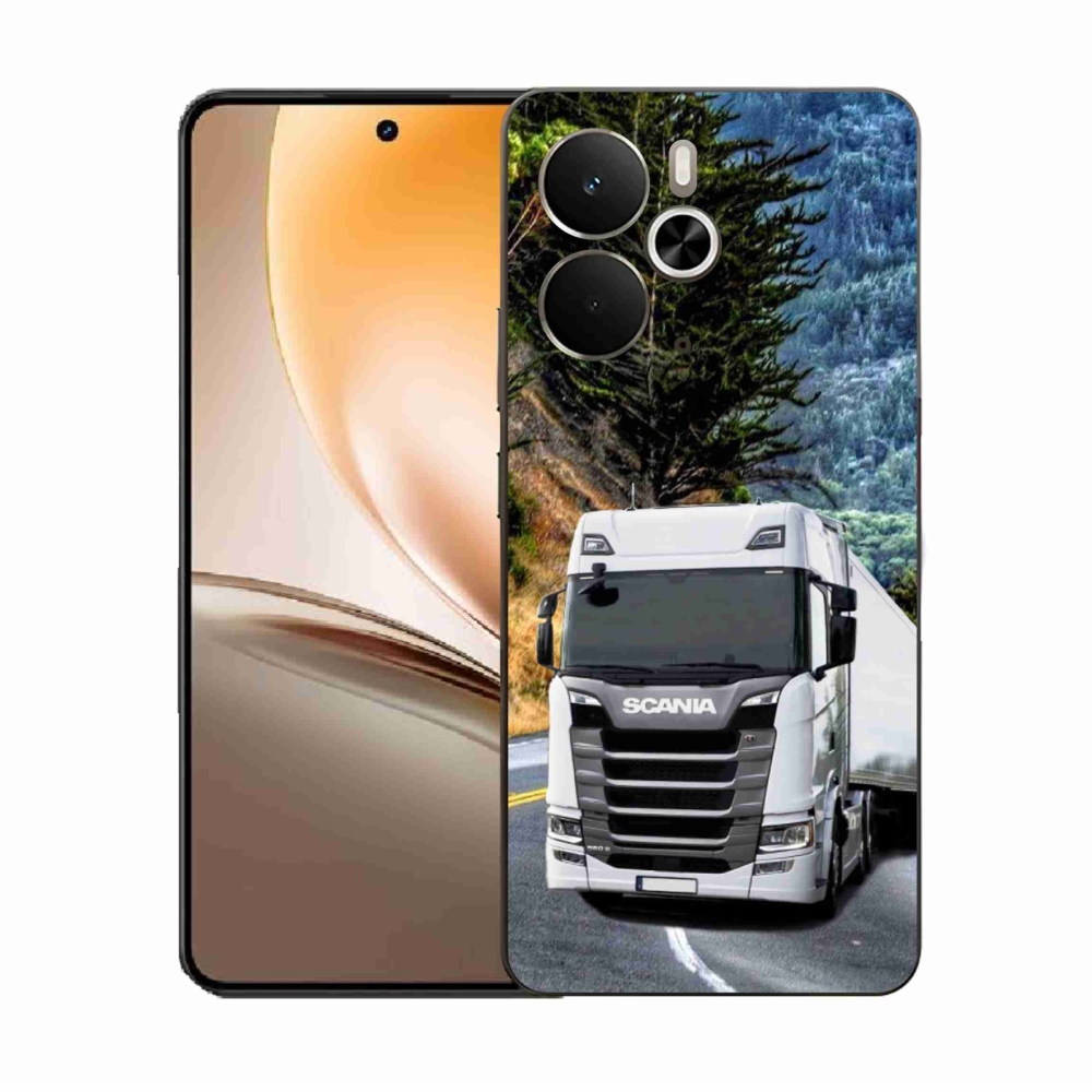 Gélový kryt mmCase na Realme 14 5G - kamión 1