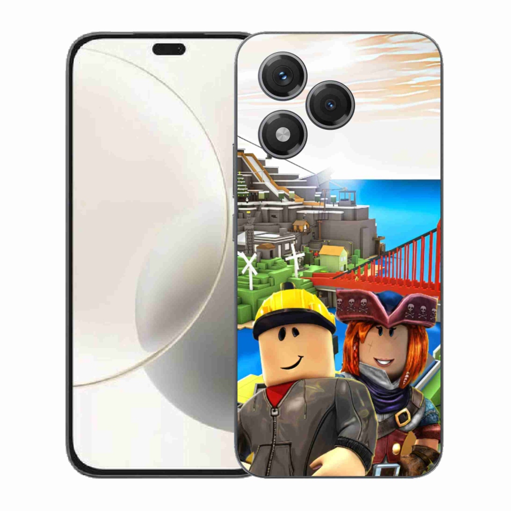 Gélový kryt mmCase na Honor 400 Lite - roblox 1