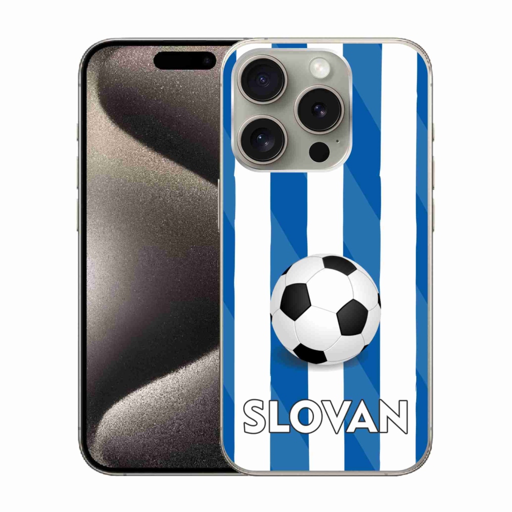 Gélový kryt mmCase na iPhone 15 Pro - Slovan