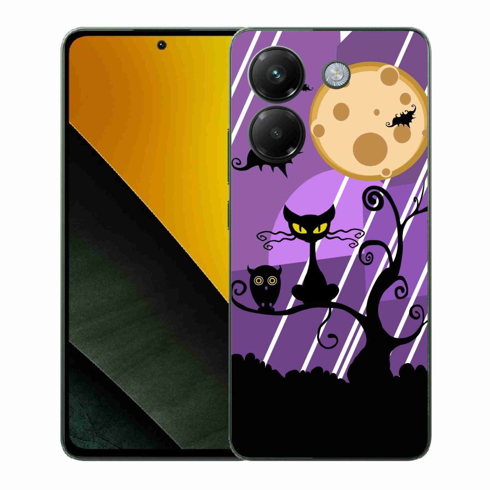 Gélový kryt mmCase na Xiaomi Poco M7 Pro 5G - halloween