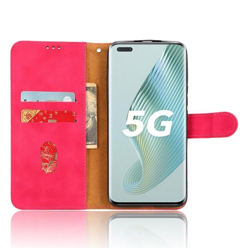 Wallet knižkové púzdro na Honor Magic 5 Pro 5G - rose