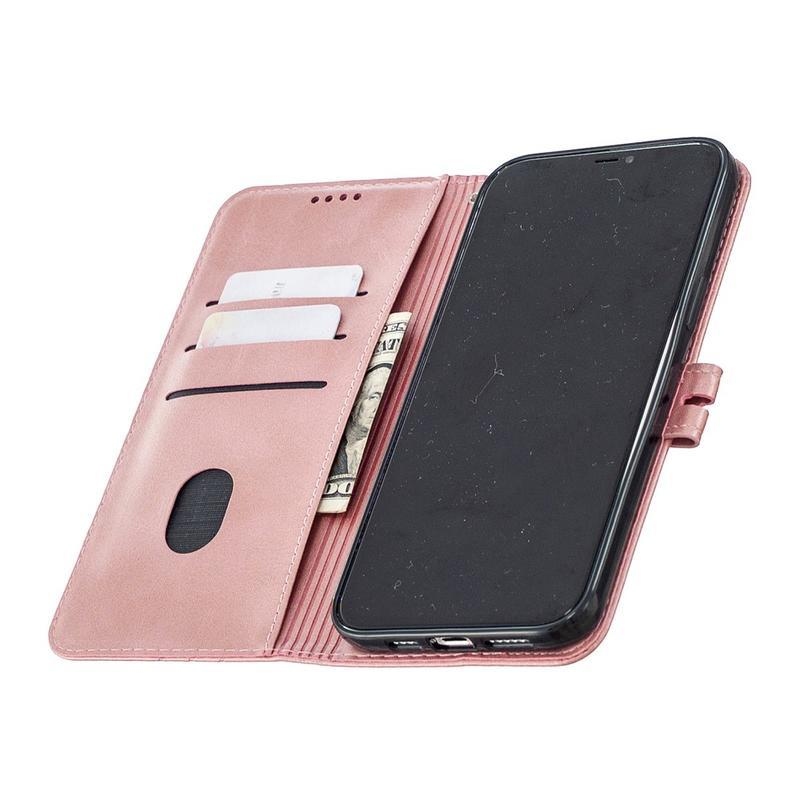 Wallet PU kožené peněženkové puzdro na mobil iPhone 12 Pro Max 6,7 
