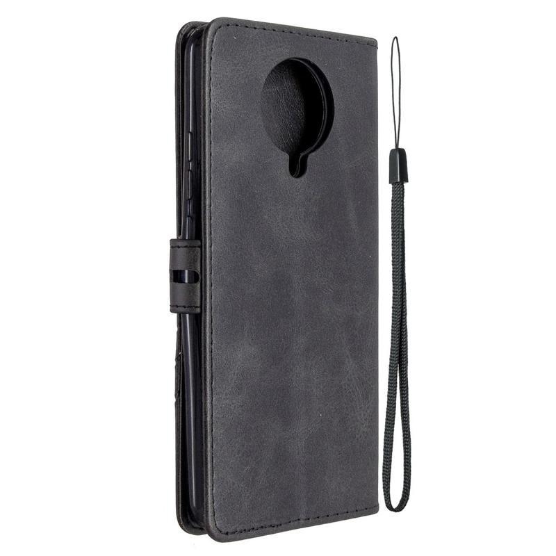 Wallet PU kožené peněženkové puzdro na mobil Xiaomi Poco F2 Pro - čierne