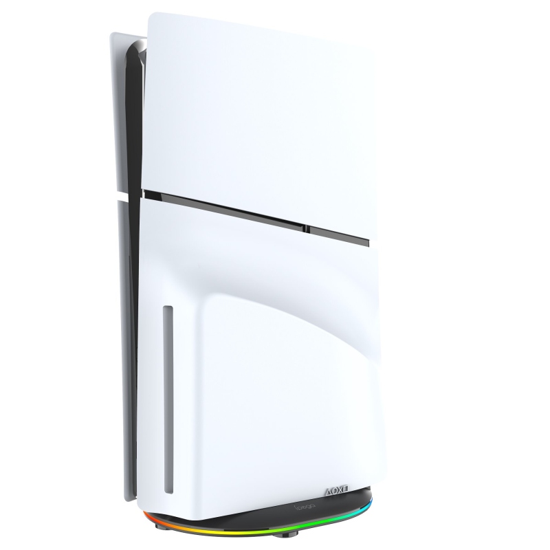 iPega P5S035SAH Vertikálny Stojan (2xUSB-A) s RGB pre PS5 Slim/PS5 Pro Black