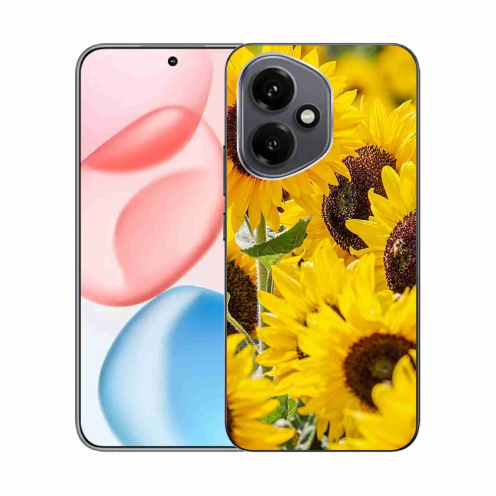 Gélový kryt mmCase na Honor 400 - slnečnica