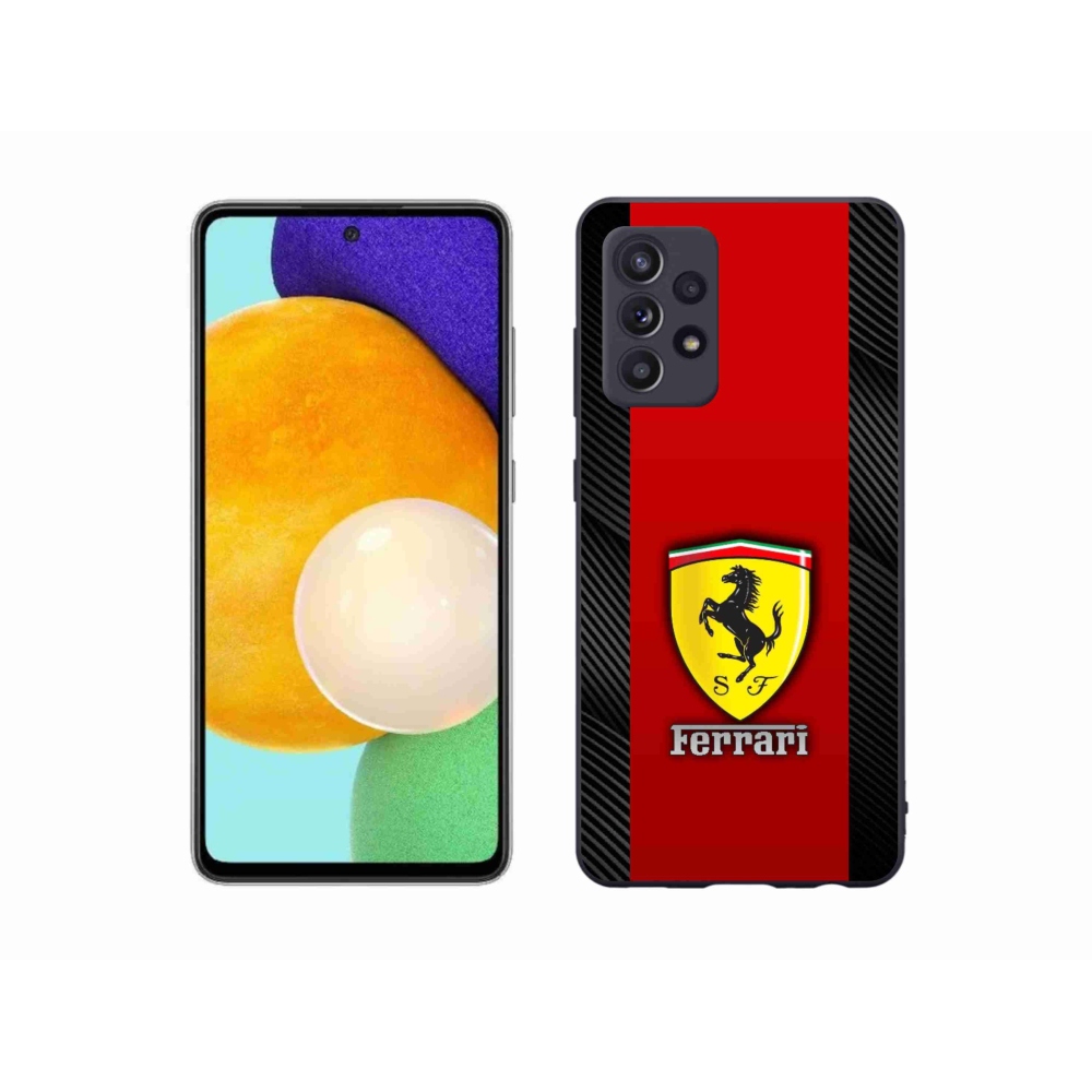 Gélový kryt mmCase na Samsung Galaxy A52/A52 5G - ferrari