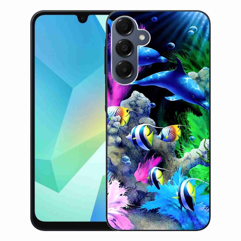 Gélový obal mmCase na Samsung Galaxy A16 4G/5G - morský svet