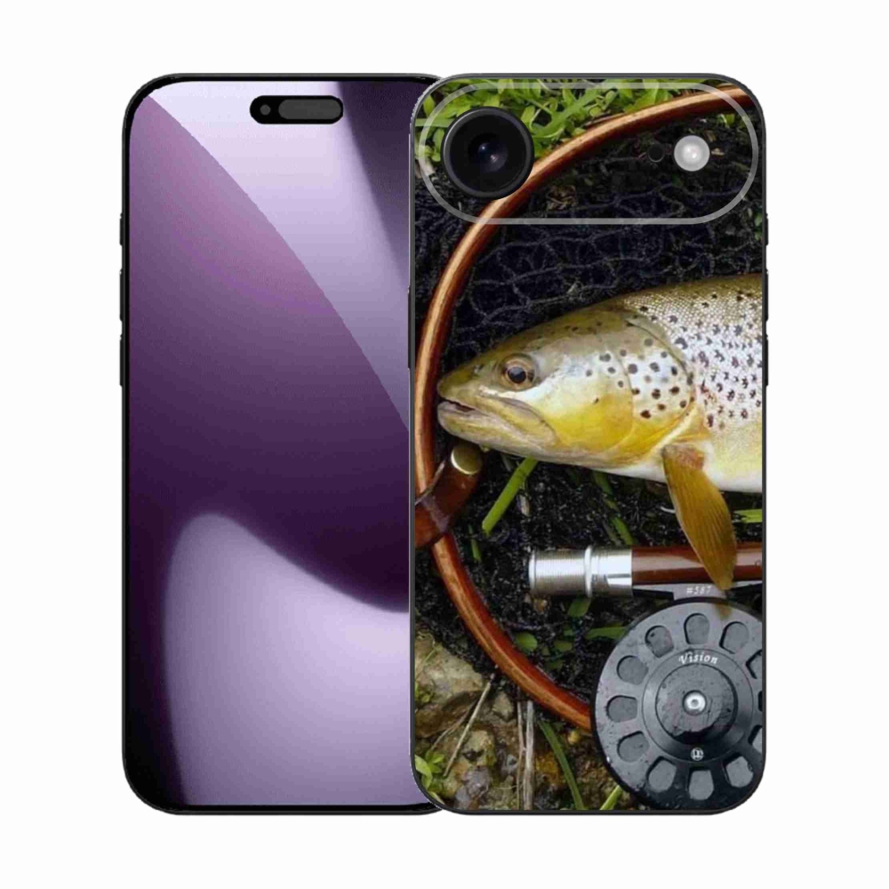 Gélový kryt mmCase na iPhone 17 Air - pstruh 2